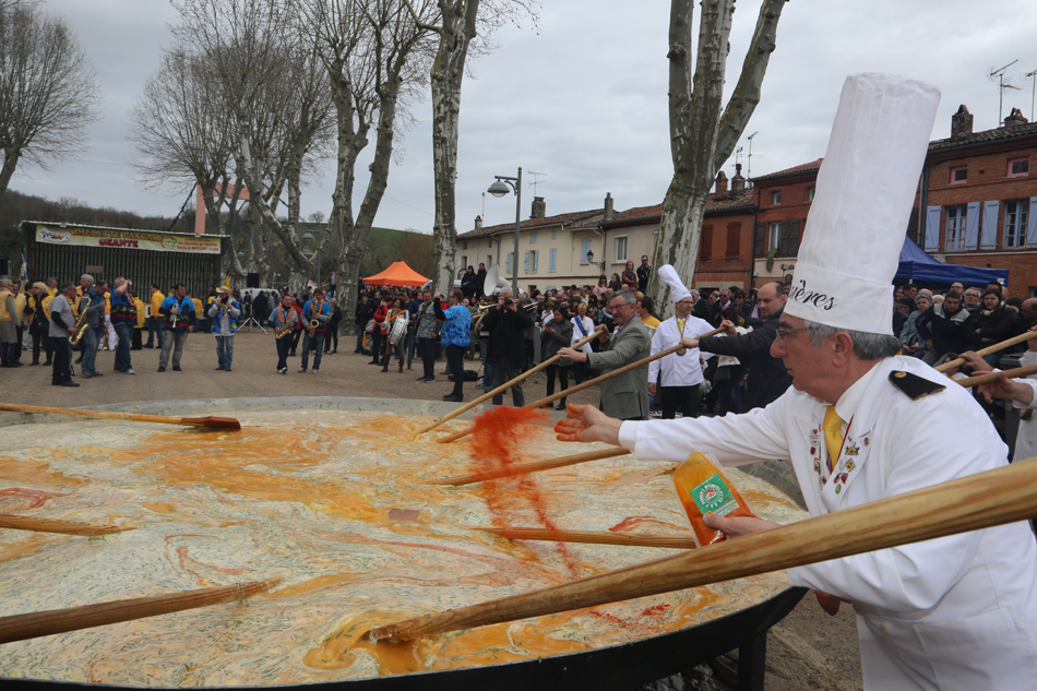 Omelette géante de Bessières 2016
